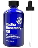 Radha Beauty Therapeutic Grade Rosemary Essential Oil - Big 4 oz