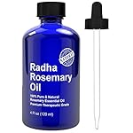 Rosemary Essential Oil - Big 4 Oz - 100% Pure & Natural Therapeutic Grade - Premium Quality - Great for Hair Strengthening and Dandruff as well Aches & Pains