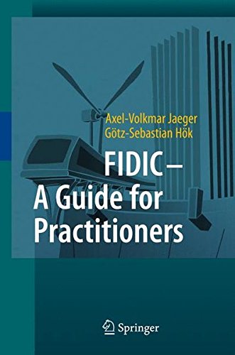 Fidic - a guide for practitioners