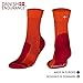 DANISH ENDURANCE Merino Wool Light Hiking Socks 1-Pack for Men, Women & Kids, Trekking, Made in EU, Short-Crew, Breathable (Orange/Fuchsia, US Women 5-7 // US Men 3.5-6)