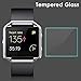 CAVN 3 Pack Screen Protector Compatible with Fitbit Blaze, Tempered Glass Waterproof Screen Cover Saver [Crystal Clear] [Anti-Scratch] [No-Bubble]