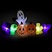 EasyGoProducts 7 Foot Spooky Ghost Pumpkin Halloween Party Portable Air Blown Inflatable Yard Decoration with LED Lights and Blower Fan Motor