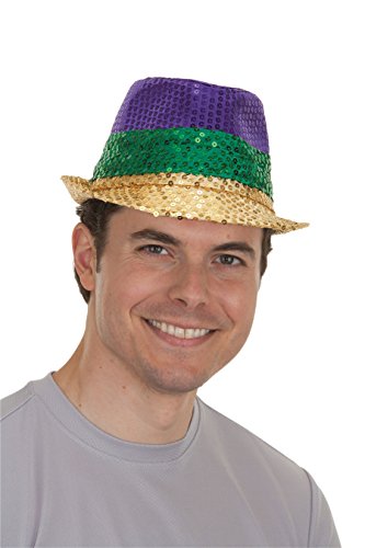 Jacobson Hat Company Men's Sequin Fedora