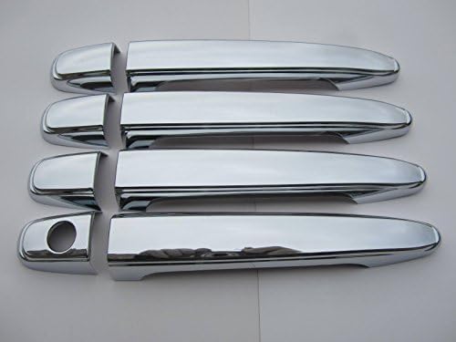 2005-2006 Toyota Camry / 4 Runner Chrome Door Handle Covers (NO PASSENGER SIDE KEYHOLE) - 4 Door Set