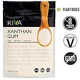 Kiva Xanthan Gum - 8 OunceBULK SIZE, All Natural (Stew, Soup and Sauce Thickening Powder) - Non-GMO, Vegan, Gluten-Free