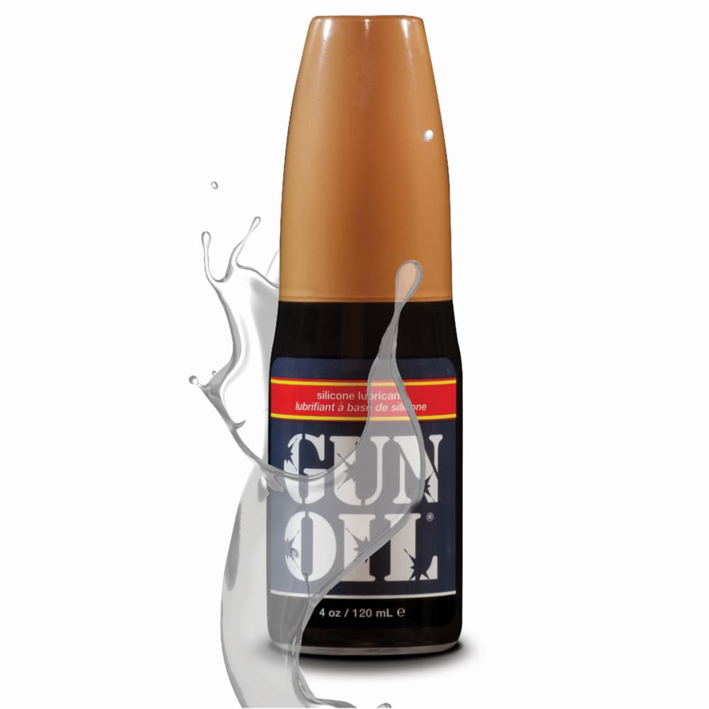 Gun Oil Silicone Transparent Lubricant, 4 oz, GO-4