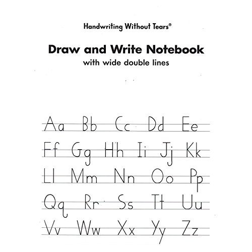 Handwriting Without Tears Writing, Draw and Write English Notebook- With Wide Double Lines Children Award Winning Learning Activities For Students + Bonus Pencil For Little Hands +Gift Boutique Eraser - Thumbnail 2