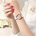 TRUMiRR for Galaxy Watch 42mm / Watch 4 5 6 40mm / Active 2 40mm 44mm Women Band, 20mm Resin Watchband Rose Gold Stainless Steel Buckle Strap Quick Release Bracelet for Garmin Vivoactive 3/3 Music
