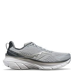 Saucony Men's Guide 17 Sneaker, Flint/Shadow, 10.5