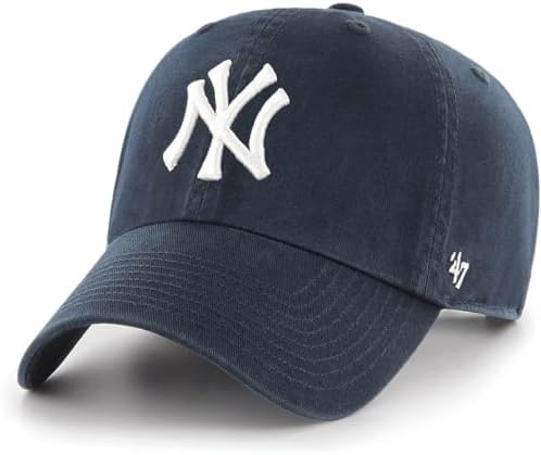 Amazon.com: '47 New York Yankees Adjustable Cap Clean Up MLB, New