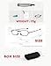 Reading Glasses - Blue Light Blocking for Women Men Folding Telescopic Anti Blue Ray Reading Glasses 100% UV Protection