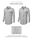 MONDAYSUIT Mens Slim Fit Dress Shirt w/ Reversible Cuff WHITE 16-16.5N32/33S