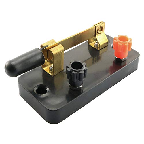 image for RuiLing 10-Pack SPST Knife Switch Physics Laboratory Equipment Single 