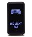 Cllena Toyota Blue LED Push Switch with Connector Wire Kit (LED Light Bar)