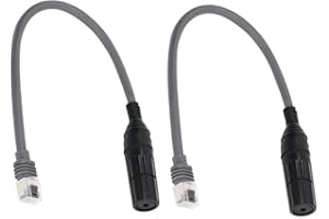 For SPX Male to For RJ45 Female Adapter for Starlink For Gen 3 For V3, Waterproof Ethernet Connector Kit with Puck and Router