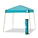 E-Z UP Vista Instant Shelter Canopy, 12' x 12', Limeade Powder-Coated Steel Frame with Wide-Trax Roller Bag & 4 Piece Spike Set, Splash