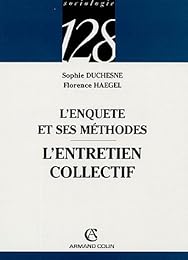 L' enquête et ses méthodes
