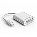 Belinda USB C to DVI Adapter, USB 3.1 Type C (USB-C) to DVI Adapter with Aluminium Case for 2017 MacBook Pro/Samsung Galaxy S8