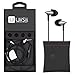 UiiSii Hi-705 Earbuds In-Ear Headphones HiFi Noise Isolating Lightweight Headset with Microphone and Volume Control (Black)