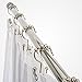 Kimberly-Carr Home Designs' The Double Hook 304 Grade Stainless Steel, Premium Quality, Time Saving Double Shower Curtain Hooks, Rustproof Polished Chrome, Durable Rollers, Smooth Gliding, 12 pc Set