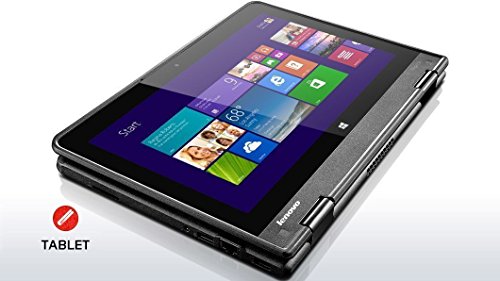2016 Latest Lenovo Flagship ThinkPad Yoga 2-in-1 Convertible 11.6-inch IPS Touchscreen Laptop (Tablet), Intel Quad Core Processor, 4GB DDR3, 120GB SSD, HDMI, Bluetooth, Webcam, WiFi, Windows 10