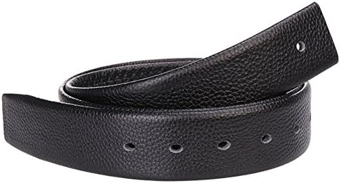 Leather Does Not Take The Scalp Body/Men's Headless Belt-B 130cm(51inch)