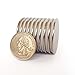 AMBIPOLAR Neodymium Rare Earth Disc Magnets, N52,1.26”D x 0.06”H,High Grade Strong Neo Magnets, Permanent 10 Pack,Strong Magnet for DIY, Strong Fridge Magnet, Crafts Magnet, Truck,Office