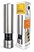 Half Price Event Salt and Pepper Electric Grinder - Spice Mill fine Adjustable Ceramic Blade with Stainless Steel