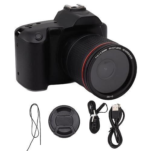 Digital Camera, 4K 64MP 16X Digital Zoom HD Vlogging Camera, 3 Inch Color Display, 4800mAh Large Battery, for Teens Adult Beginner Boys Girls Seniors