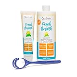 Oxyfresh - Ultimate Fresh Breath Kit - Includes Alcohol-Free Mouthwash, Toothpaste, and Tongue Scraper - Dentist Recommended
