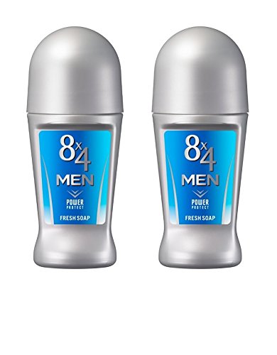 【まとめ買い】花王 8×4 エイトフォーメン ロールオンフレッシュソープ 60ml（制汗デオドラント 医薬部外品）× 2個商品画像