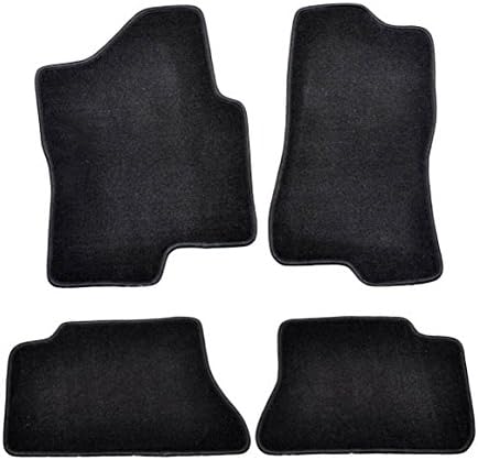 Fit For 2000-2006 Chevy Suburban Tahoe 00-07 Chevy Silverado Floor Mats Front & Rear(Black)