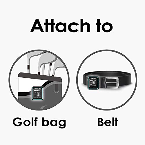 Canmore H300 Golf GPS Essential Golf Course Data and Score Sheet