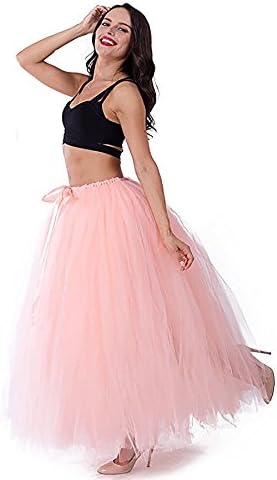 Handmade Maternity Tutu Floor Length Puffy Tulle Skirt for Women Wedding Costume Party Maternity Photoshoot Skirts