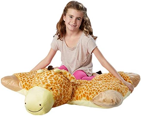 Pillow Pets Authentic Jumbo Giraffe 30 Jumbo Folding Plush