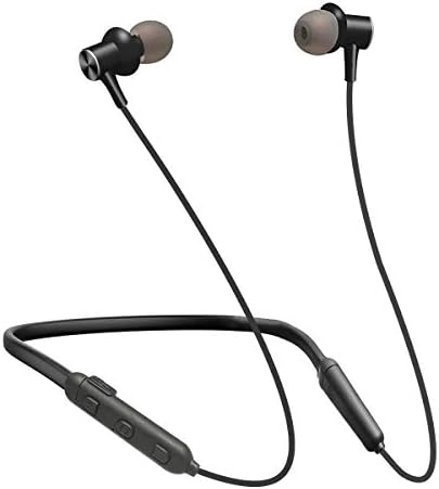 Bluetooth Headphones, Wireless Sport Earphones Waterproof, Neckband In-Ear Earbuds with Mic, Stereo V4.2 Noise Canceling Headset