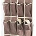 ZOBER Over the Door Shoe Organizer, 24 Pockets - Hanging Shoe Rack W/Mesh Pockets to Store Shoes, Towels, Snacks, Toys - Closet, Pantry Storage