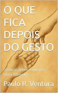 Livro O QUE FICA DEPOIS DO GESTO: Crônicas sobre o que nos torna humanos