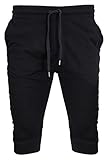 Style Addiction Men's Hip Hop Drawstring Dance Workout Jogger Shorts