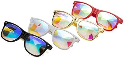 Careonline Festivals Kaleidoscope Glasses Rainbow Prism Sunglasses Goggles