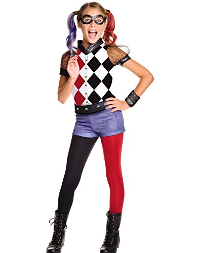 Rubie's DC Superhero Girl's Harley Quinn Costume, Large - //coolthings.us