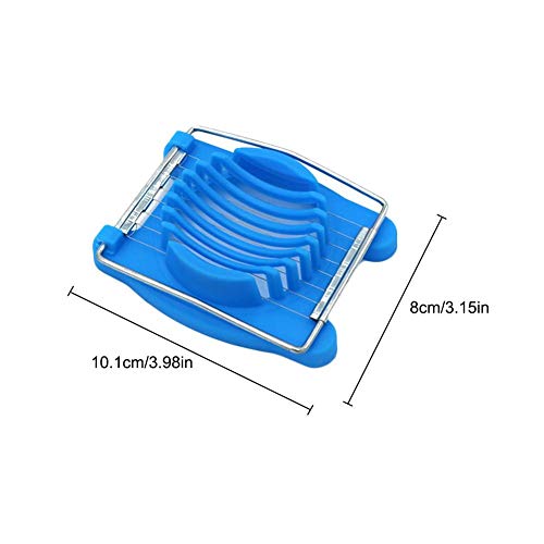 Nifera Egg Slicer Egg Cutter Heavy Duty Slicer for Strawberry Fruit Garnish Slicer Stainless Steel Wire Unusual