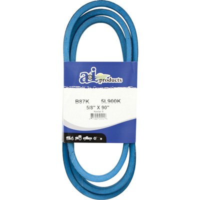 Pix A & I Products Blue Kevlar V-Belt with Kevlar Cord - 90in.L x 5/8in.W, Model# B87K/5L900K