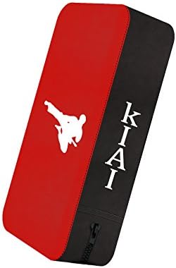 Leather Punch Strike Shield Kicking Target Arm Kick Pad Mitt for Punching in Karate Boxing Tae Kwon Do MMA Muay Thai