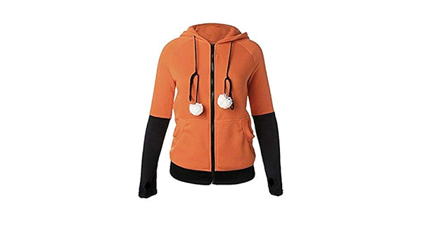 fox moletom com capuz with ears and tail