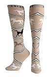 Ariat Women's Spirited Horse Knee High Socks