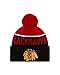 NHL Chicago Blackhawks Ne15 Sport Knit Beanie, One Size, Black