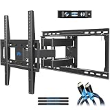 Mounting Dream TV Mount Full Motion TV Wall Mounts for 26-55 inch, Some up to 65 inch LED, LCD Flat Screen TV, Wall Mount Bracket up to VESA 400 x 400mm 99 lbs. Fits 16", 18", 24" Wood Studs MD2380-24