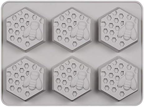 Erbanize® Premium Silicone Honeycomb Soap Mold, Handmade Soap Mould. DIY Handmade Soap Molds