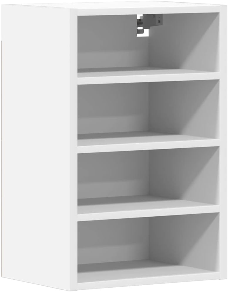 vidaXL Riga White Hanging Cabinet 40x29.5x60 cm Engineered Wood
